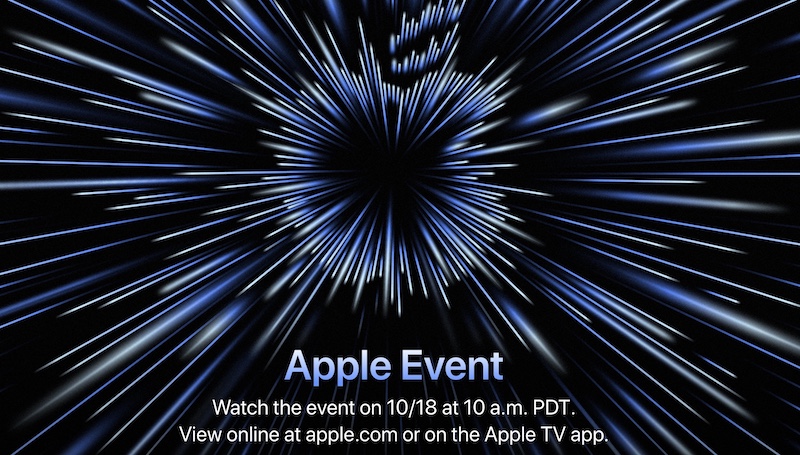 apple event 18 october 2021