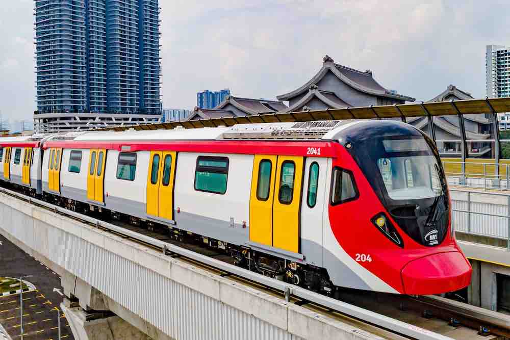 rapid KL MRT Train