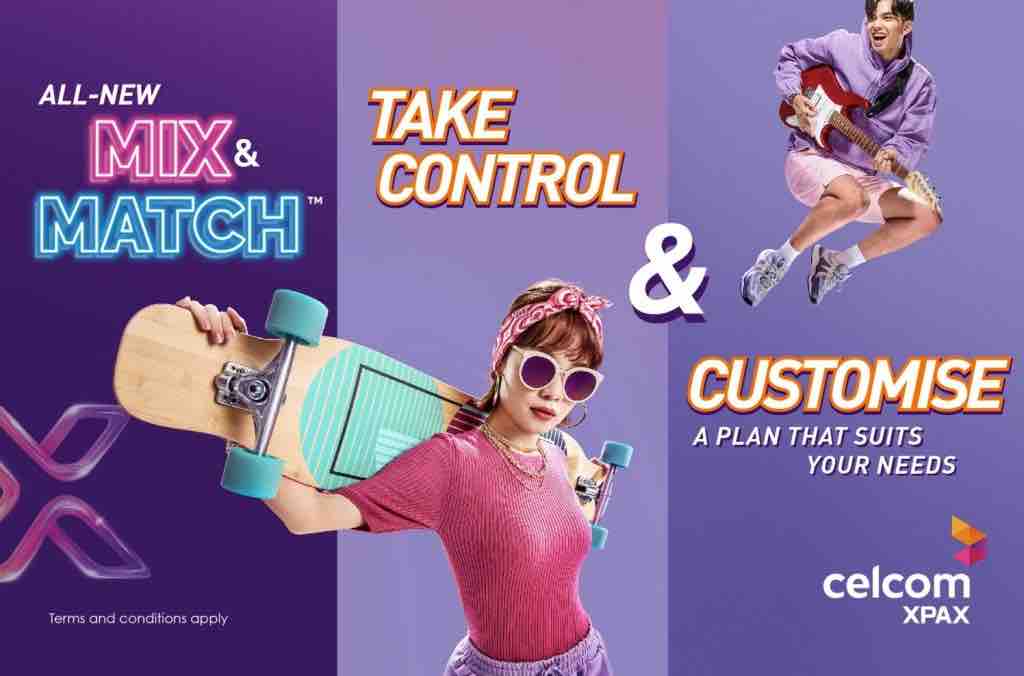 Celcom Xpax Mix and Match