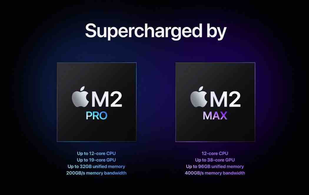 M2 Pro dan M2 Max