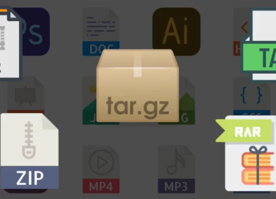 TAR, 7-ZIP, RAR, GZ archives and more