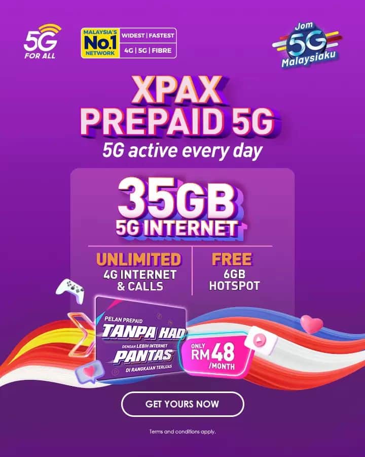 Xpax Prabayar 5G
